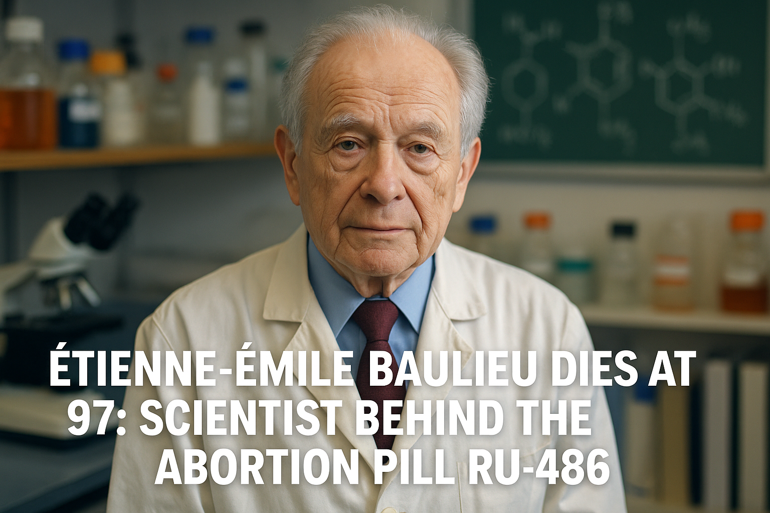 Étienne-Émile Baulieu Dies at 97: The Legacy of the Man Who Developed the Abortion Pill RU-486