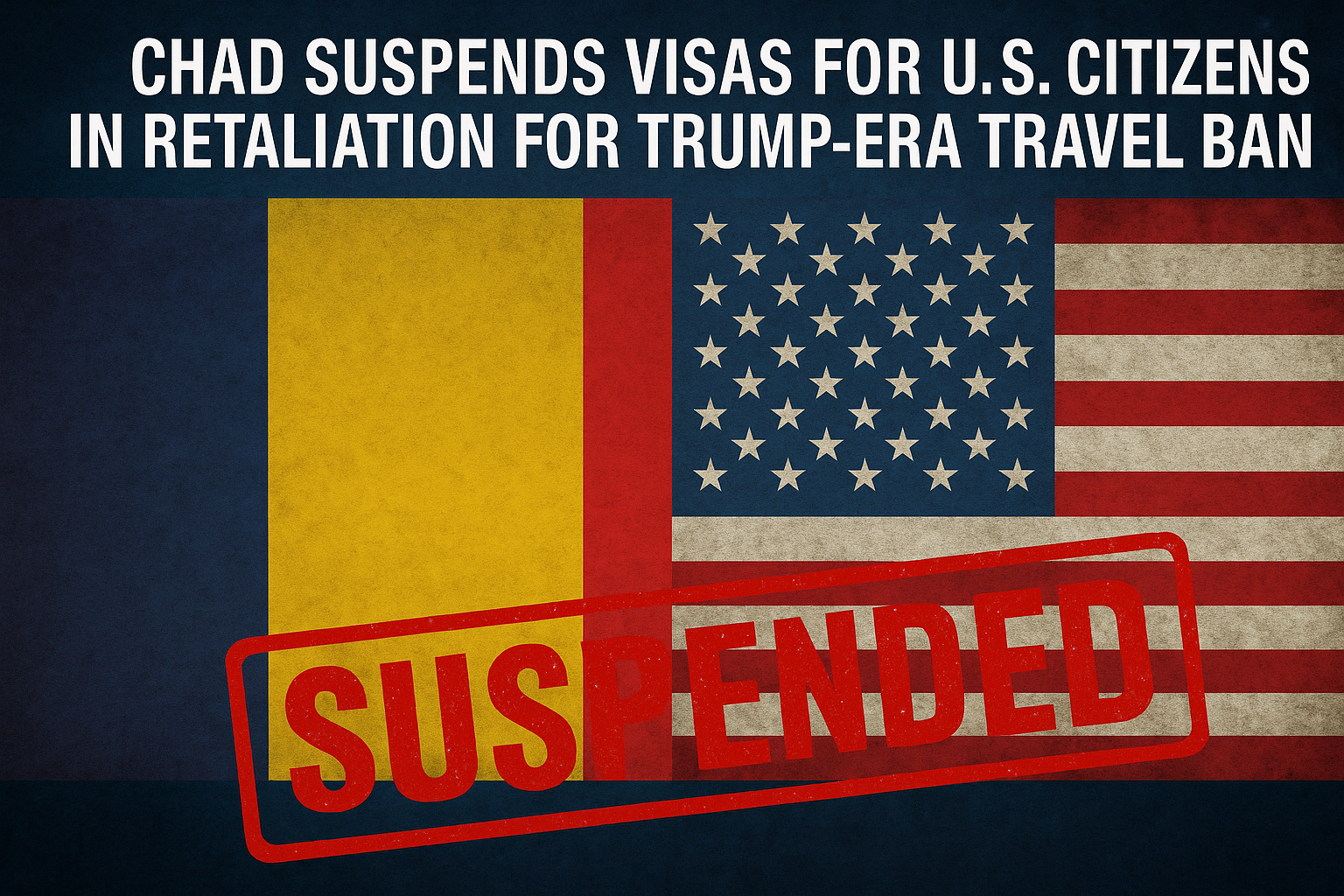 Chad Suspends Visas for U.S. Citizens in Retaliation for Trump-Era Travel Ban